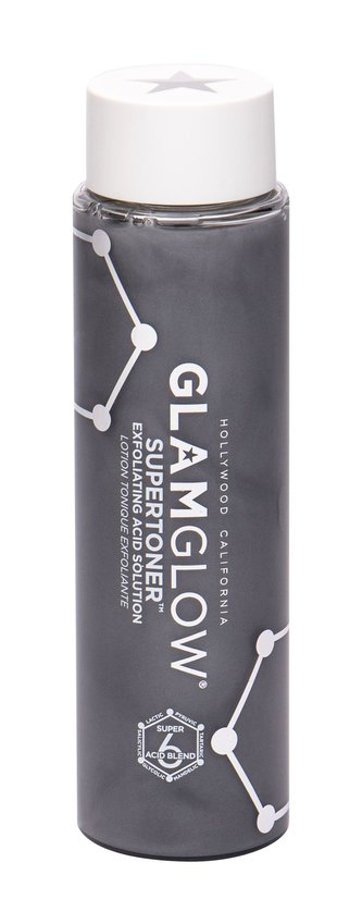 Glam Glow Supertoner Čisticí voda Exfoliating Acid Solution 200 ml pro ženy