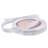 Stuha saténová 12 mm/32 m - bílá