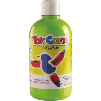 Temperová barva Toy color 500ml - světle zelená
