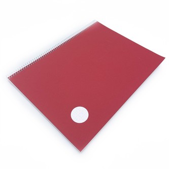 Spirálový blok s výsekem A4 tečka 50l.