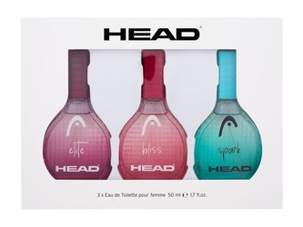 HEAD Elite toaletní voda Elite 50 ml + toaletní voda Bliss 50 ml + toaletní voda Spark 50 ml
