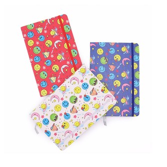 Zápisník A5 linka 80l. s gumou