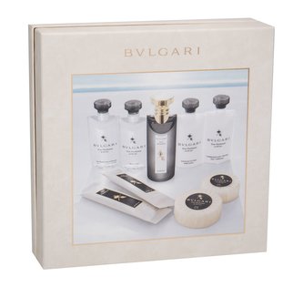 Bvlgari Eau Parfumée kolínská voda 75 ml + sprchový gel 75 ml + kondicioner na vlasy 75 ml + tělové mléko 75 ml + mýdlo 75 g + šampón 75 ml + osvěžující ubrousky 2x 12 g