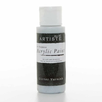 Akrylový barevný lak DOA 763010 59 ml - Glitter Varnish