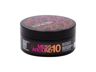 Redken Mess Around 10 Vosk na vlasy Disrupting Cream-Paste 50 ml pro ženy