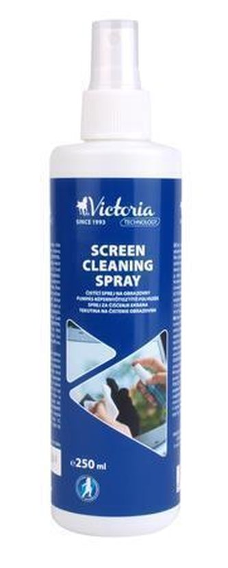 Čistící sprej na obrazovky, antistatický, 250ml, VICTORIA