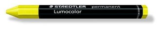 Permanentní univerzální voskovka "Lumocolor", žlutá, omnigraph, STAEDTLER