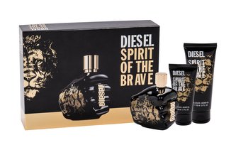 Diesel Spirit Of The Brave toaletní voda 125 ml + sprchový gel 100 ml + sprchový gel 50 ml