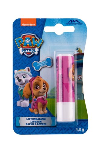 Nickelodeon Paw Patrol Balzám na rty 4,8 g Strawberry pro děti