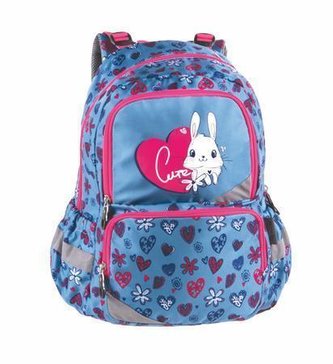 Batoh "Anatomic Little Rabbit", modrá-růžová, anatomický, PULSE 122008