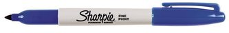 Permanentní popisovač "Fine Point", 1 mm, kuželový hrot, modrý, SHARPIE