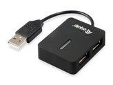 USB HUB "Life", 4 porty, USB 2.0, EQUIP 128952