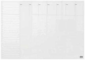 Plánovací tabule "Home", akrylová, týdenní, nástěnná/ na stůl, A3, NOBO 1915615
