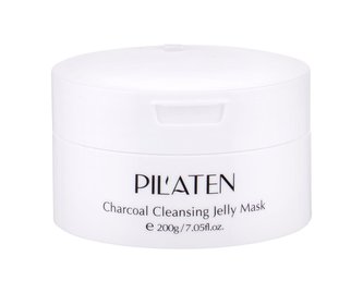 Pilaten Charcoal Pleťová maska Cleansing Jelly Mask 200 g pro ženy