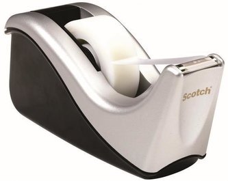 Odvíječ na lepicí pásku "C60", stříbrná, 3M/SCOTCH 7100045591