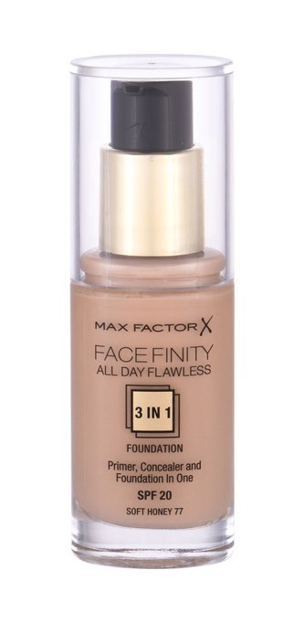 Max Factor Facefinity Makeup 3 in 1 30 ml 77 Soft Honey SPF20 pro ženy