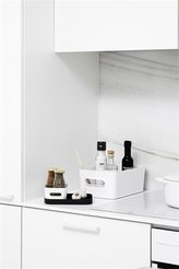 Úložný box "Compact M", bílý,  plast, 5,3 l, SMARTSTORE 10810