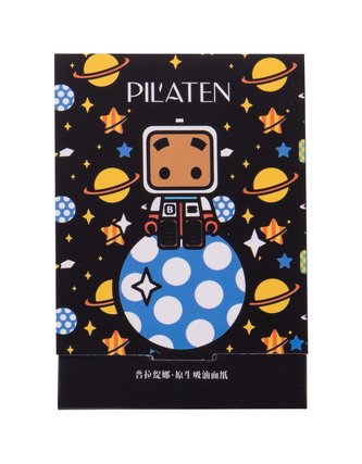 Pilaten Native Blotting Paper Čisticí ubrousky Double Effect Film 101 ks pro ženy