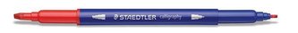 Sada kaligrafických popisovačů "Calligraph Duo", 24 barev, 2,0/3,5 mm, oboustranné, STAEDTLER