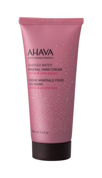 AHAVA Deadsea Water Krém na ruce Mineral Hand Cream 100 ml Cactus & Pink Pepper pro ženy