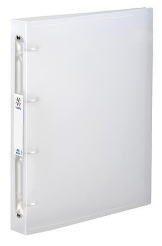 Desky kroužkové "PropyGlass", transparentní, 4 kroužky, 40 mm, maxi, A4, PP, VIQUEL 061340-05