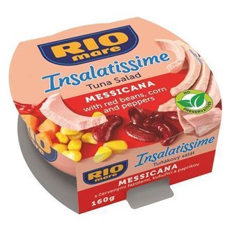Tuňákový salát "Insalatissime", mexický, 160 g, RIO MARE
