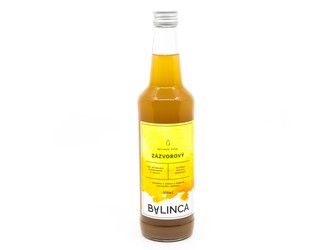 Bylinkový sirup: Zázvorový 500ml