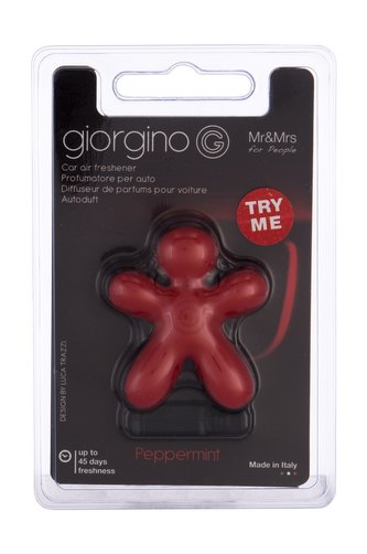 Mr&Mrs Fragrance Giorgino Vůně do auta 1 ks Peppermint unisex