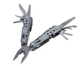 Multitool "Arbeitsgerät", šedá, 10 funkcí, TROIKA