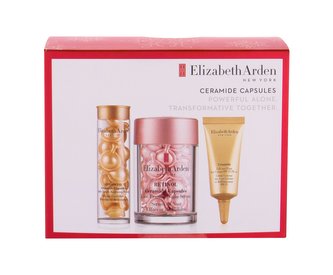 Elizabeth Arden Ceramide noční pleťové sérum v kapslích 30 ks + pleťové sérum v kapslích 14 ks + péče o oční okolí SPF15 5 ml