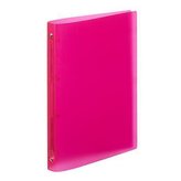 Desky kroužkové "PropyGlass", červená, 4 kroužky, 25 mm, A4, PP, VIQUEL 020975-08