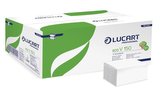 Ručníky "Easy", bílé, papírové, skládané Z/V, 1 vrstvé, LUCART