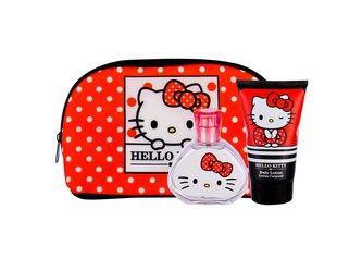 Koto Parfums Hello Kitty toaletní voda 50 ml + tělové mléko 100 ml + kosmetická taška