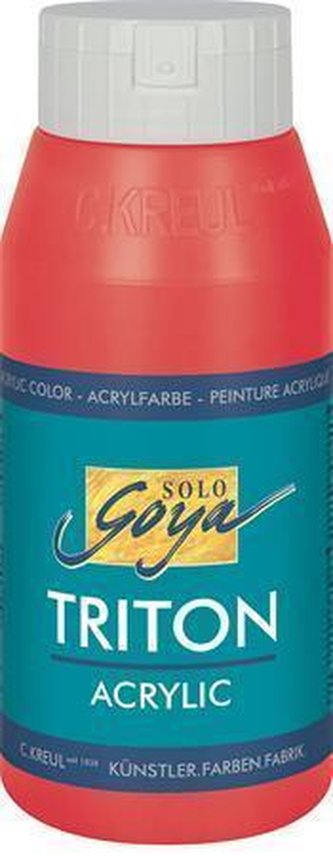 Akrylová barva "TRITON SOLO GOYA", třešňová, 750 ml, KREUL