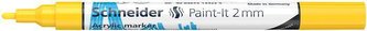 120105 Akrylový popisovač "Paint-It 310", žlutá, 2 mm, SCHNEIDER