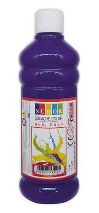 Temperová barva, fialová, 500ml, Südor