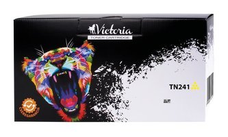 TN241B toner do tiskáren HL 3140CW, 3150CDW, DCP 9020CDW, žlutá, 1,4 tis. stran, VICTORIA