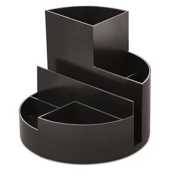 Stojánek na psací potřeby "Roundbox", černá, MAUL 4117605 4117690ECO