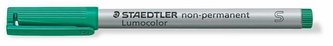 Ne-permanentní popisovač "Lumocolor 311 S", zelená, OHP, 0,4 mm, STAEDTLER