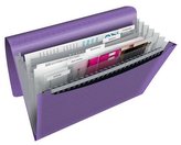 Aktovka na spisy "Colour`Breeze", levandulová, A4, PP, 6 přihrádek, ESSELTE 628448