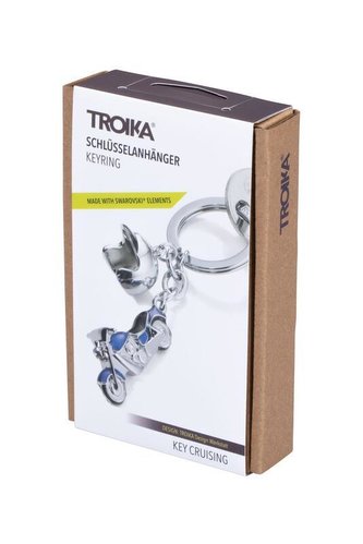 Klíčenka "Key crusing", 2 přívěsky, se SWAROVSKI® elements, TROIKA