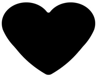 Ozdobná děrovačka, 16 mm, srdce