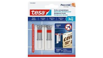 Nalepovací hřebík "Powerstrips® 77765", na hladké, nastavitelný, 2 kg, TESA