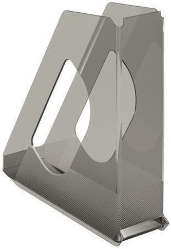 Stojan na časopisy "Europost", kouřová, 68 mm, plast, ESSELTE