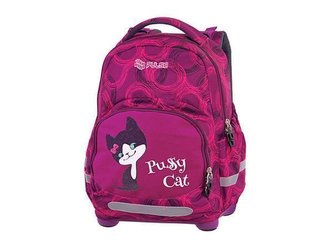 Batoh "Anatomic Pussy Cat", anatomický, fialový, PULSE