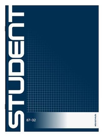 Sešit "Student", A4, čtverečkovaný, 32 listů, ICO 7500069000