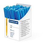 Kuličkové pero "Stick 430 F", modrá, 0,3 mm, s uzávěrem, box, STAEDTLER