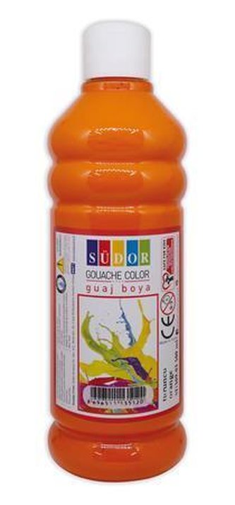 Temperová barva, oranžová, 500ml, Südor