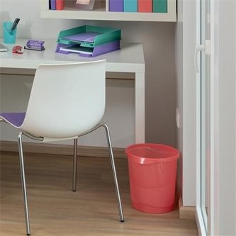 Sešívačka "Colour'Breeze", korálová, mini, 24/6, 26/6, 10 listů, RAPID 5001531