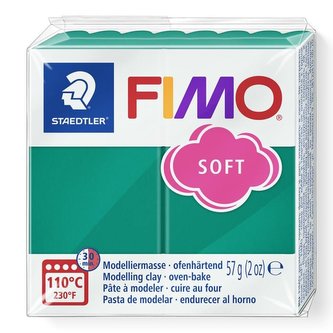 FIMO® soft 8020 56g tmavě zelená